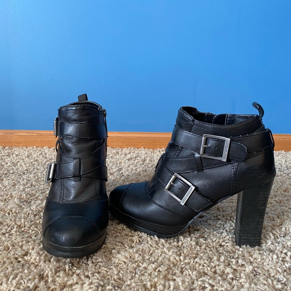 Women’s Harley Davidson booties size 7.5.